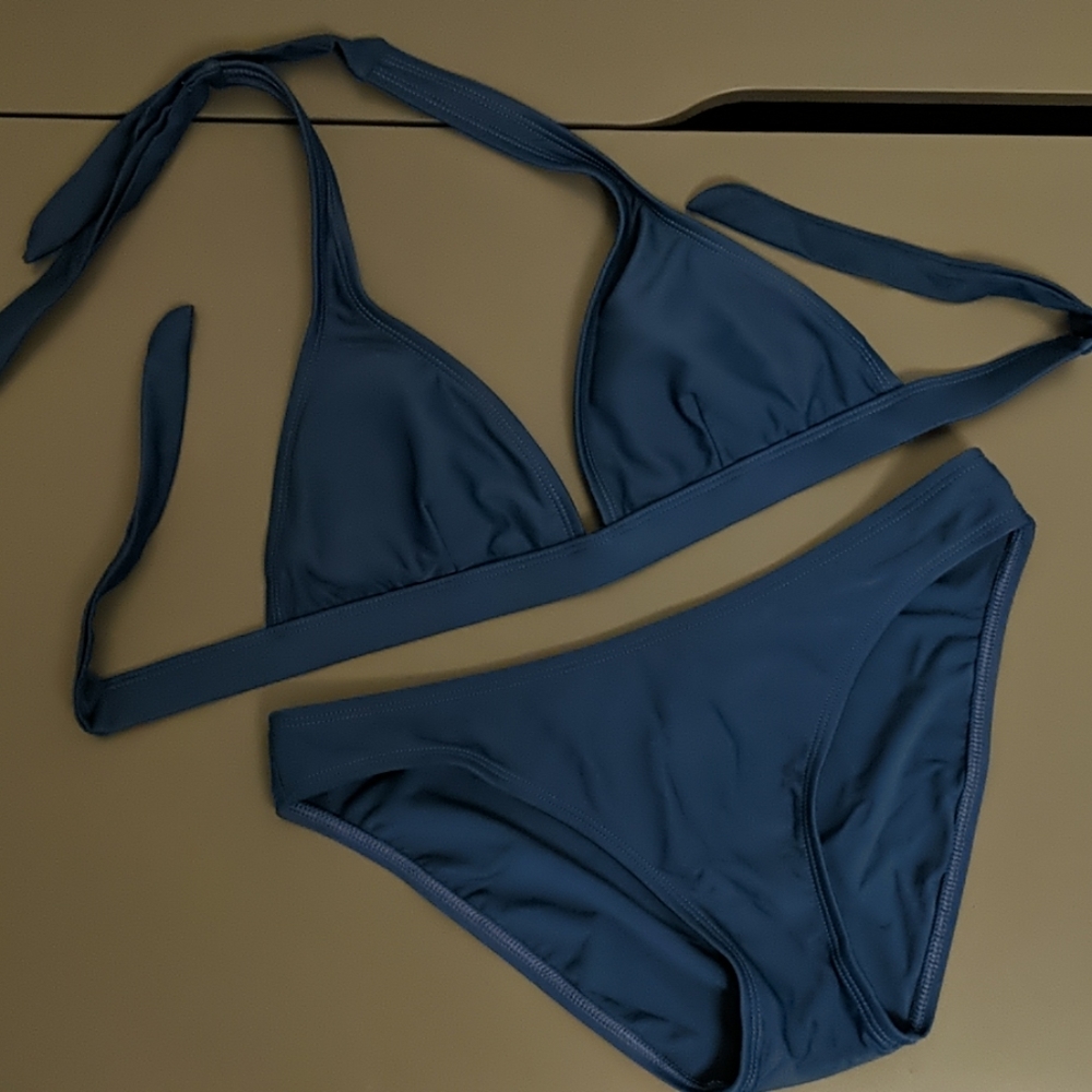 EUC Medium Patagonia Blue Bikini